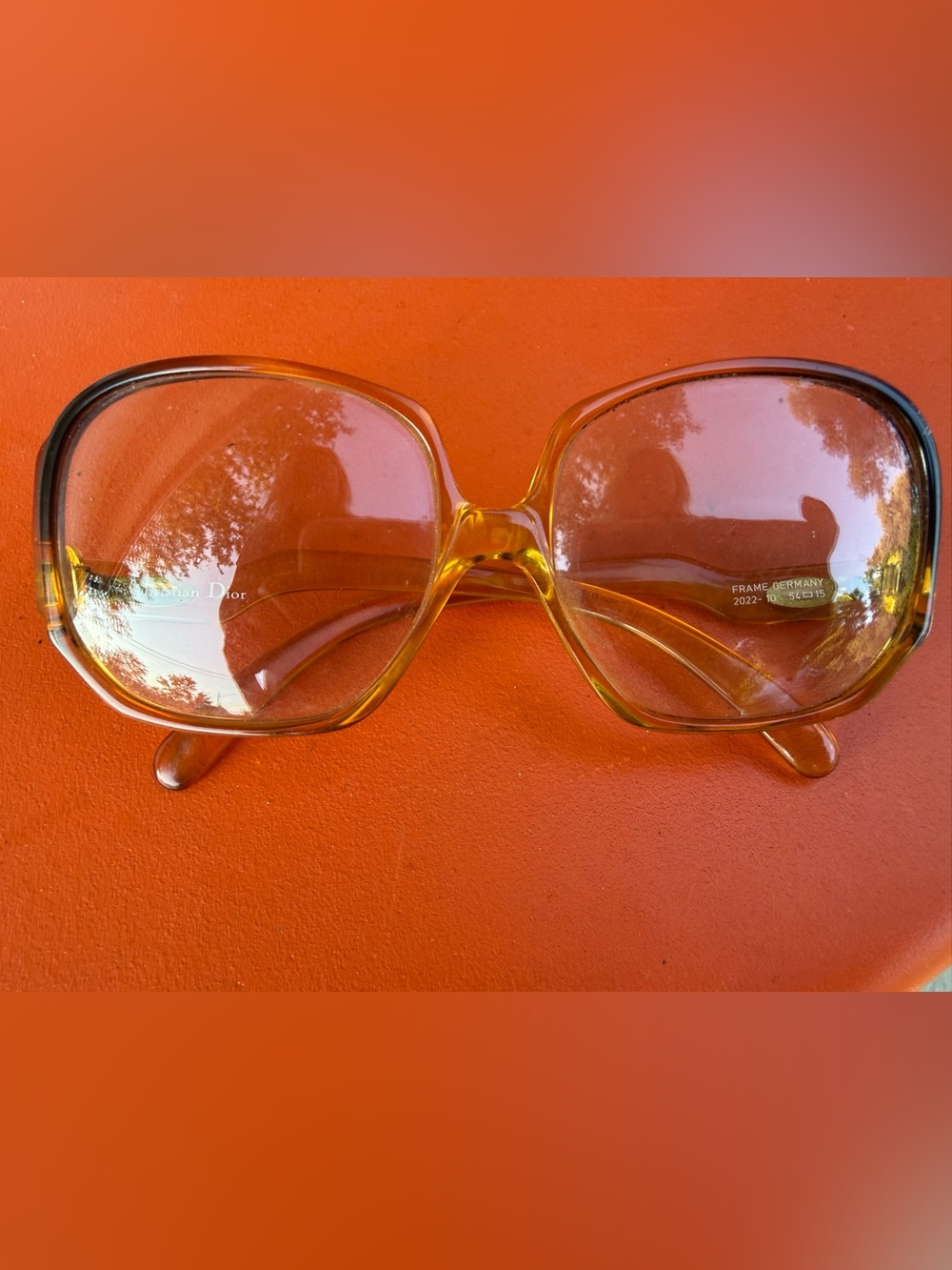CHRISTIAN DIOR - 2022-10 Rare vintage sunglasses frames